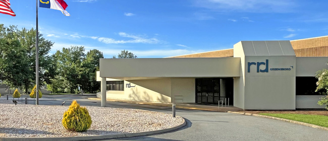 RRD building in Greensboro, NC